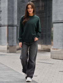 Damska bluza Staff s oversize green