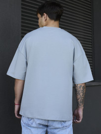 Koszulka Staff light gray basic oversize
