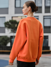 Bluza damska Staff fa orange oversize fleece