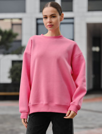 Bluza damska Staff fa pink oversize fleece