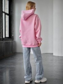 Bluza z kapturem Staff miv pink oversize fleece