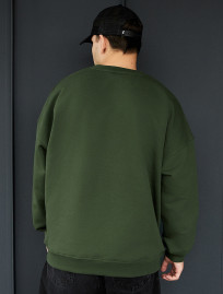 Bluza Staff green basic oversize