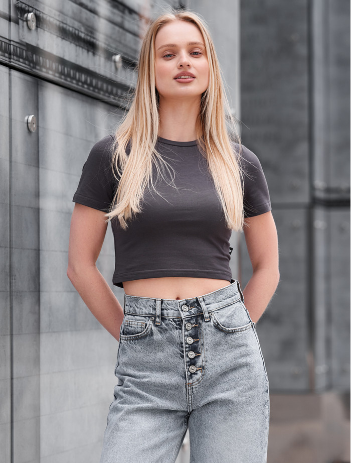 Koszulka damska Staff fr dark gray