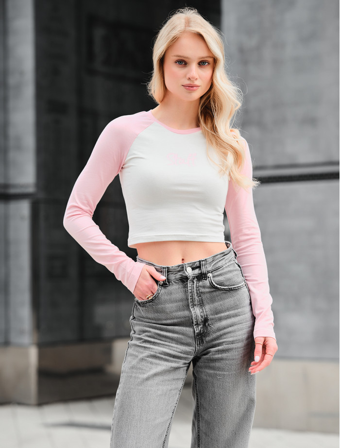 Top Staff flo logo pink