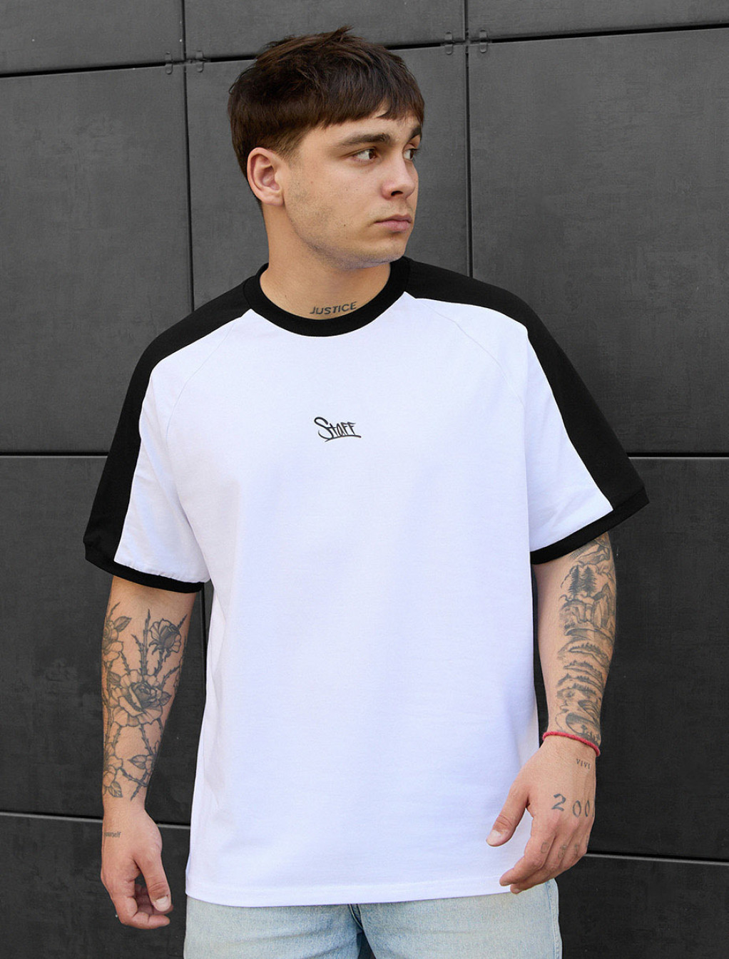 Koszulka Staff line logo oversize