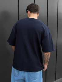 Koszulka Staff navy oversize premium