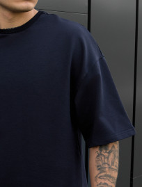 Koszulka Staff navy oversize premium