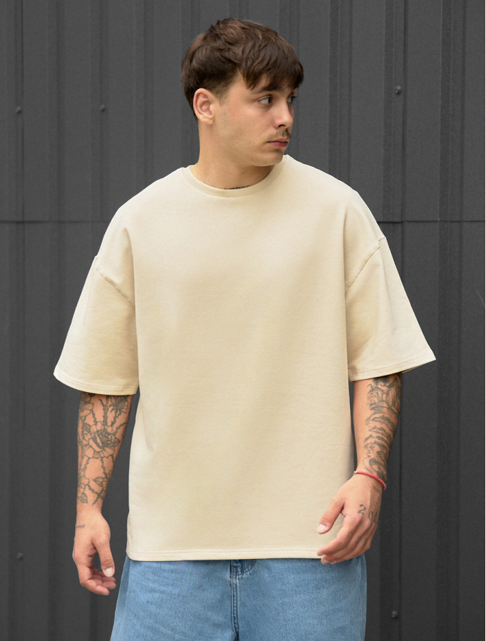 Koszulka Staff milk oversize premium