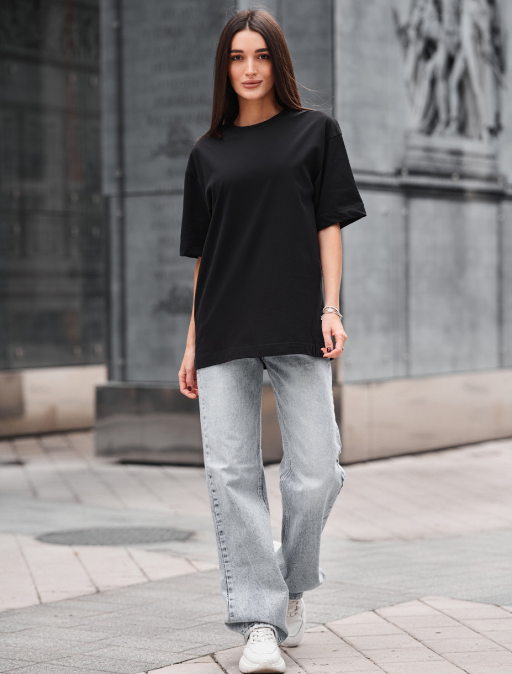 Koszulka Staff li black oversize