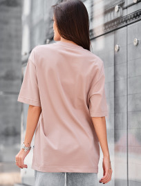 Koszulka Staff li light brown oversize