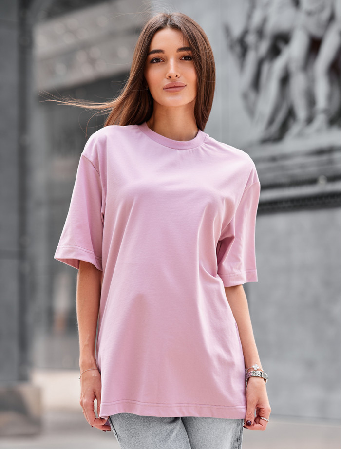 Koszulka Staff li pink oversize