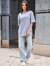 Koszulka Staff li light blue oversize