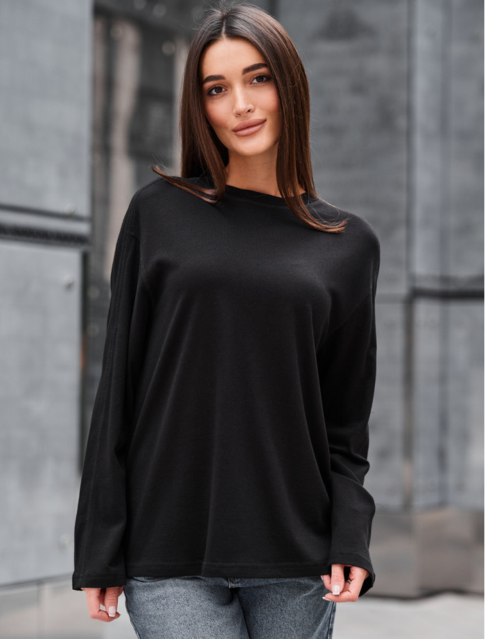 Longsleeve Staff if black