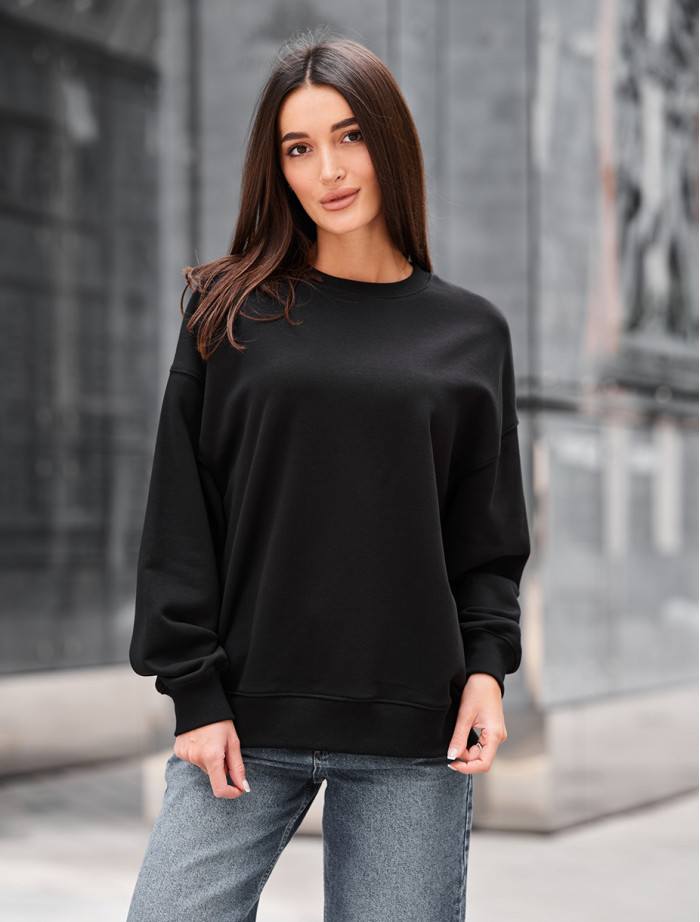 Bluza Staff s black oversize