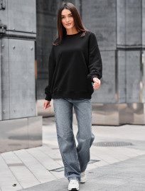 Bluza Staff s black oversize