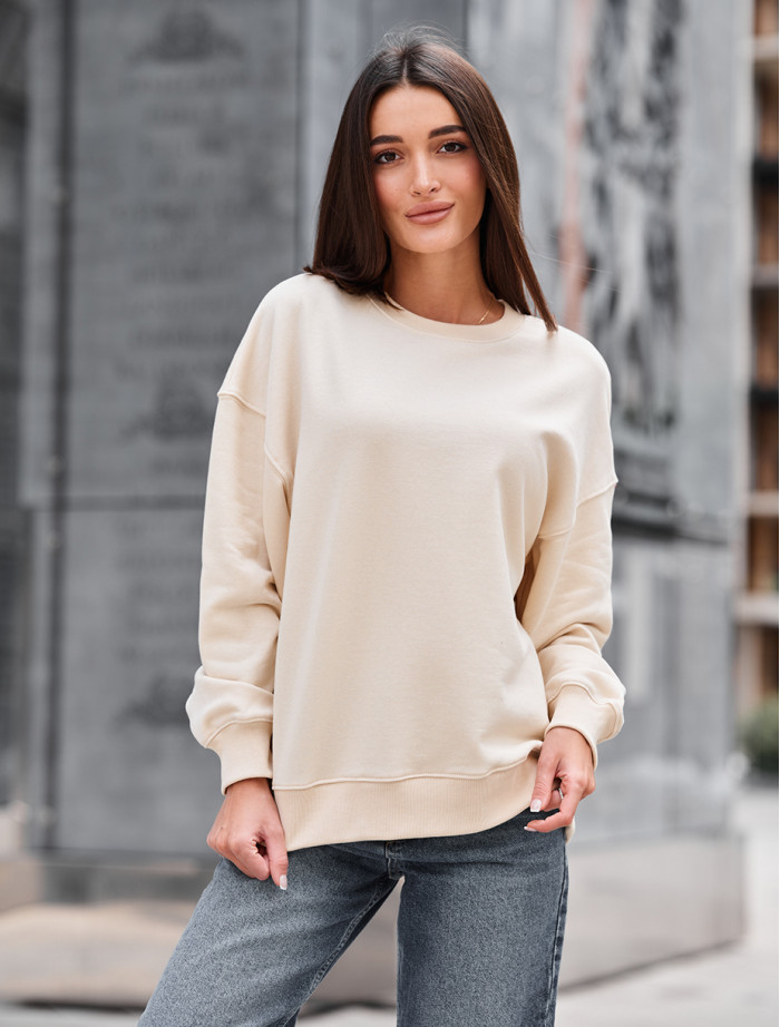 Bluza Staff s milk oversize