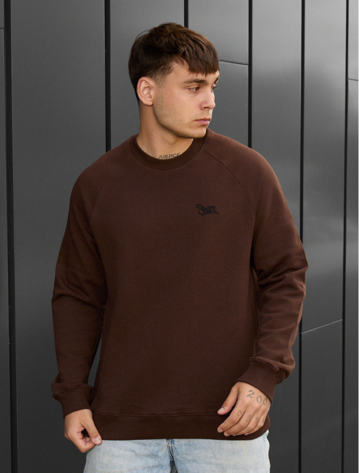 Bluza Staff brown logo