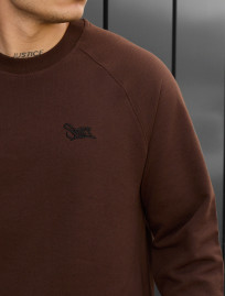 Bluza Staff brown logo