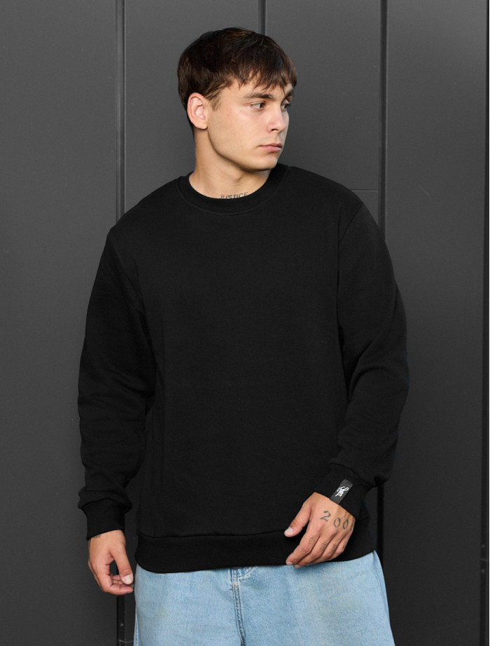 Bluza Staff black basic fleece