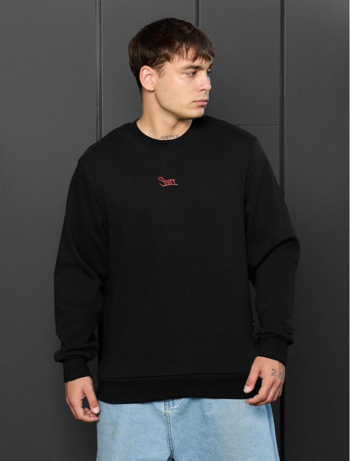 Bluza Staff black logo fleece