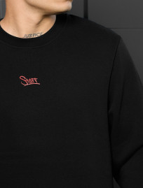 Bluza Staff black logo fleece