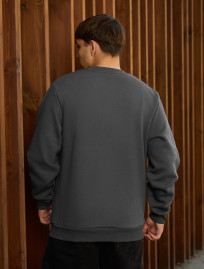 Bluza Staff dark gray basic fleece