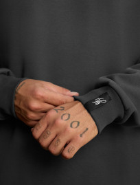 Bluza Staff dark gray basic fleece