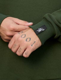 Bluza Staff khaki basic fleece