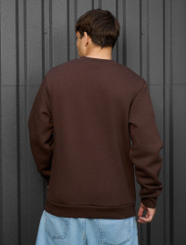 Bluza Staff brown basic fleece