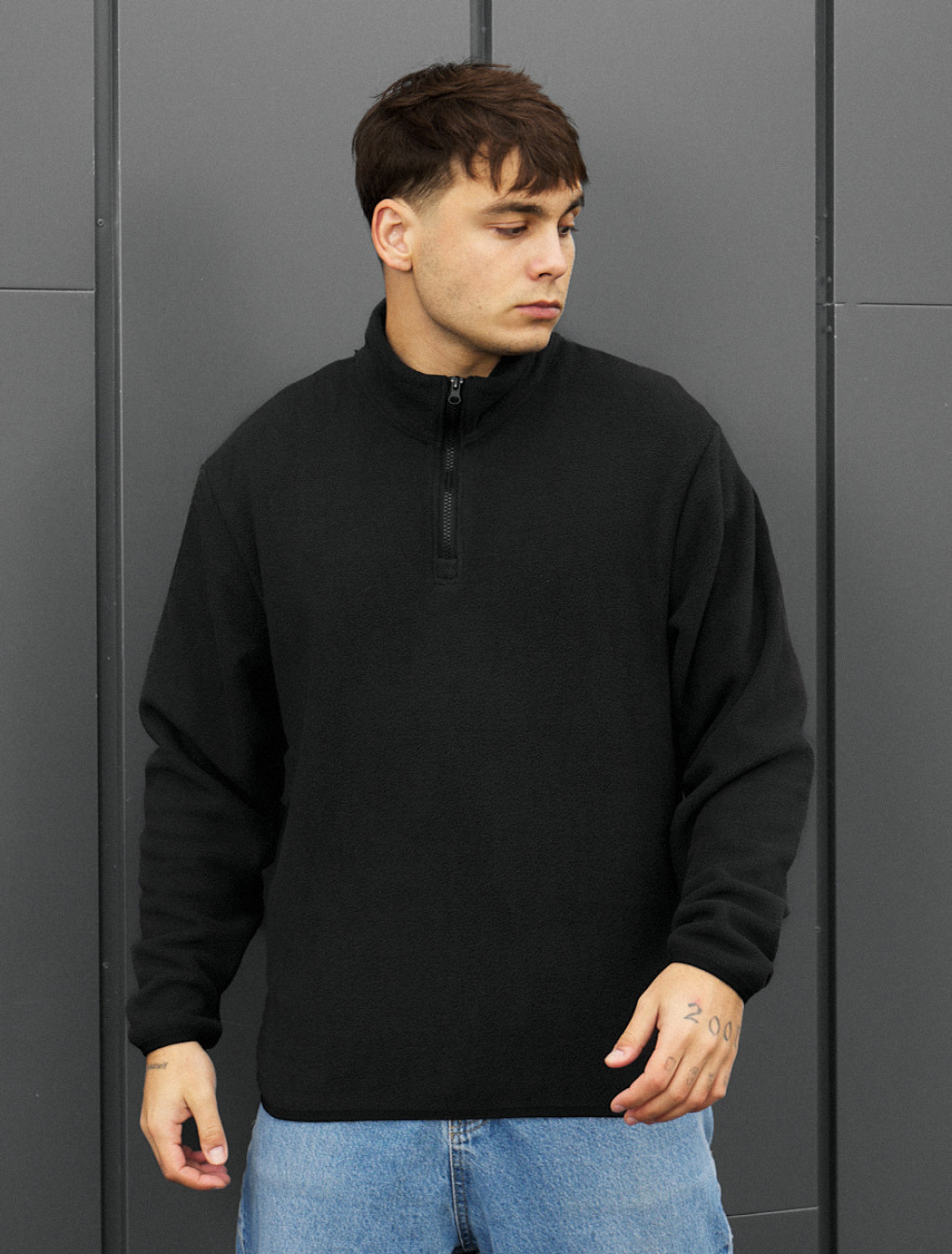 Olimpijka Staff uni black fleece