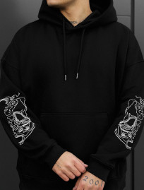 Bluza Staff skull oversize fleece