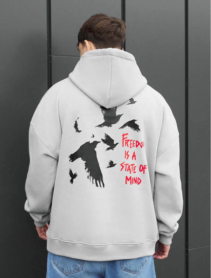 Bluza Staff freedom oversize fleece