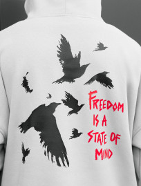 Bluza Staff freedom oversize fleece