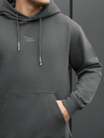 Bluza Staff logo dark gray