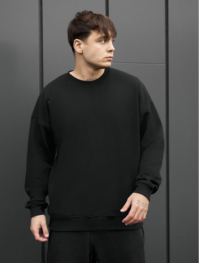 Bluza Staff ic black oversize