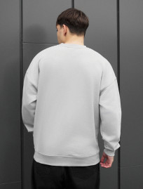 Bluza Staff ic light gray oversize