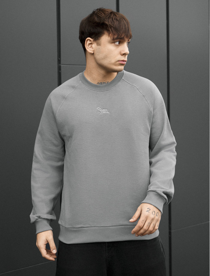 Bluza Staff light gray logo