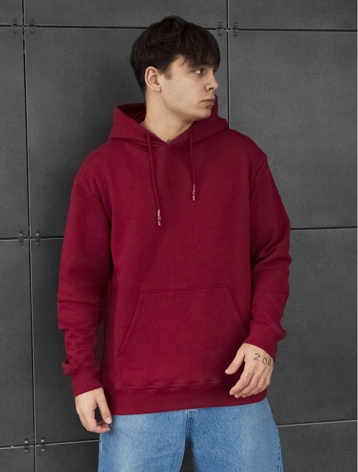 Bluza Staff bordo basic