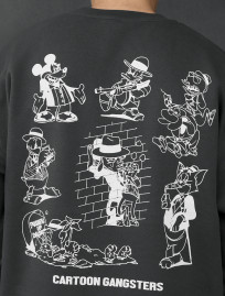 Bluza Staff cartoon oversize