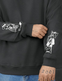 Bluza Staff cartoon oversize