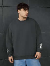 Bluza Staff cartoon oversize