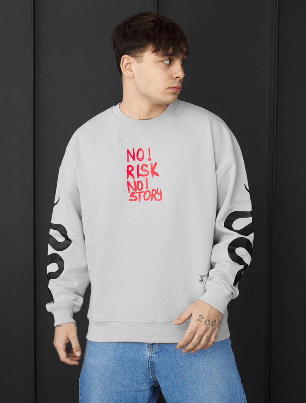 Bluza Staff no risk oversize