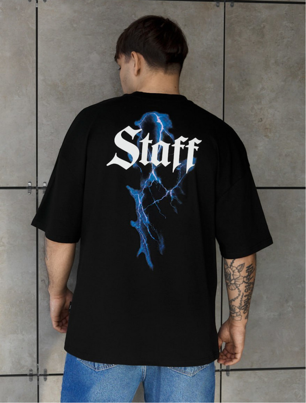 Koszułka Staff logo oversize
