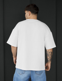Koszulka Staff white oversize premium