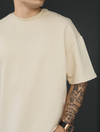 Koszulka Staff milk oversize premium