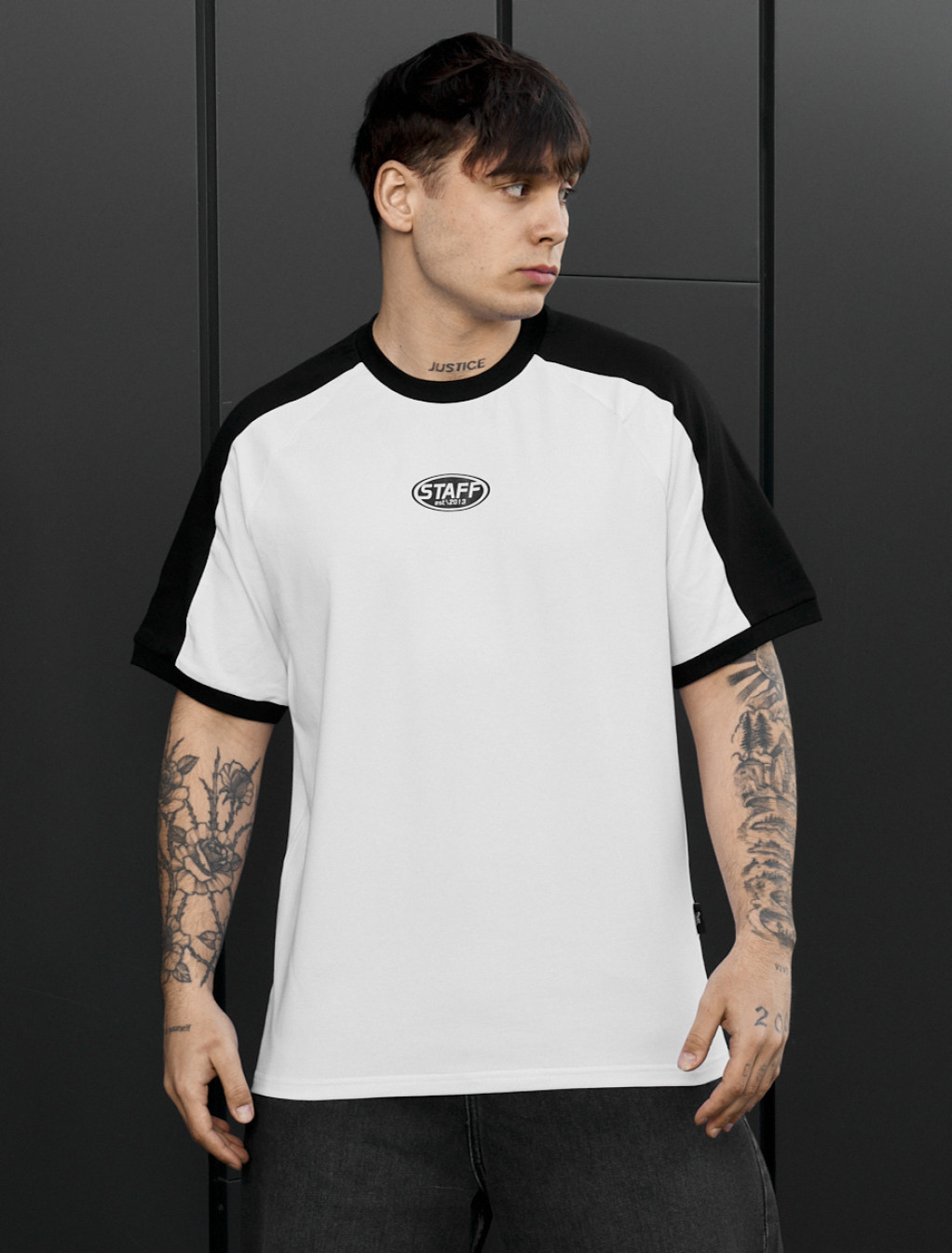 Koszulka Staff line logo oversize