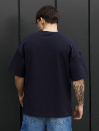 Koszulka Staff navy oversize premium