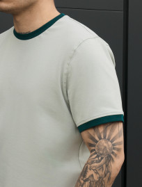 Koszulka Staff lu light olive & green