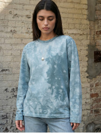 Longsleeve Staff hit blue & gray