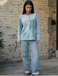 Longsleeve Staff hit blue & gray